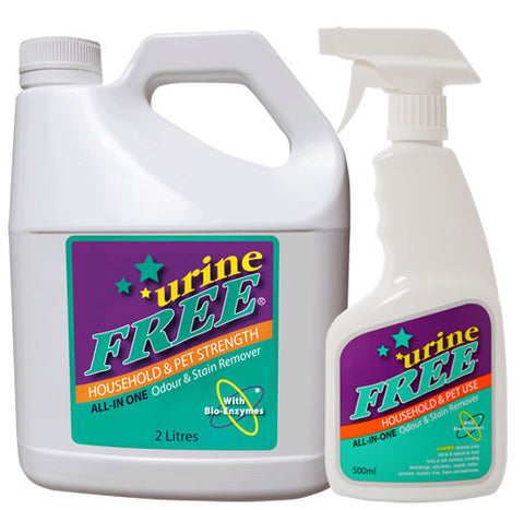 urineFREE 500ml Bottle & 2 ltr Refill - Household & Pet