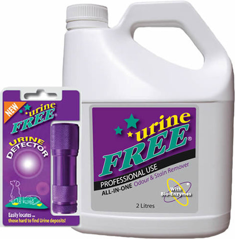 urineFREE 2 Litre & Urine Detector - Professional Use