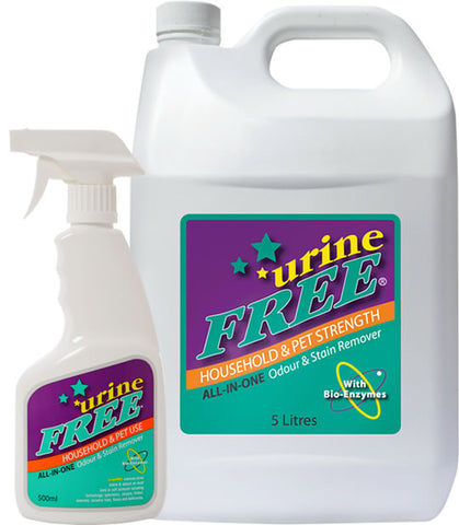 urineFREE 500ml & 5 Litre - Household & Pet